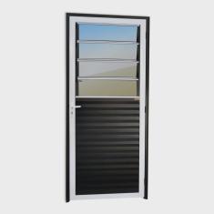 Imagem de Porta Basculante Super 25 Vidro Reflex 210x86cm Brimak