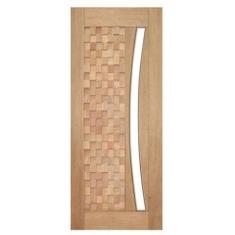 Imagem de Porta de Madeira Maciça Detalhe Para Vidro Em Arco Casmavi de Cedro Ar