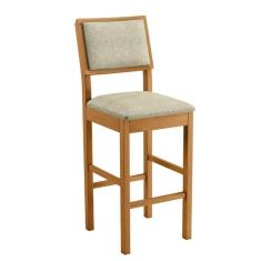 Imagem de Banqueta Jade 04 Madeira Maciça Jcm Linho Bege