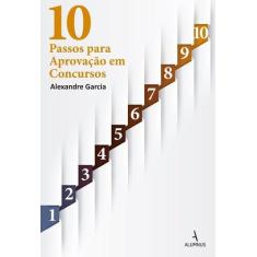 Imagem de 10 Passos Para Aprovação em Concursos - Capa Comum - 9788584230129