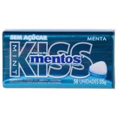 Imagem de Drops Kiss Menta Lata 35g - 12 unidades - Mentos