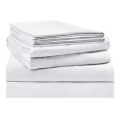 Imagem de Lençol Avulso Sem Elástico Percal 180 Fios Cama Casal - outcasa