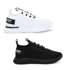 Imagem de Combo 2 Pares Tênis Para Academia Masculino Caminhada BF Shoes-Masculino