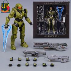 Imagem de Boneco Premium Halo Infinite Articulado - Master Chief - Action Figure 18cm