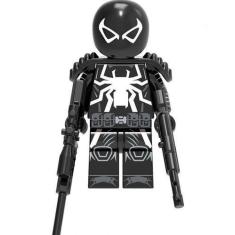Imagem de Boneco Blocos De Montar Spider-Man Sem Volta Pra Casa Agente - Mega Bl