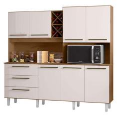 Imagem de Armário De Cozinha 7 Portas 3 Gavetas