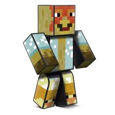Imagem de Boneco Minecraft Youtuber Ze Galo 35cm Turma Do Problems - Algazarra