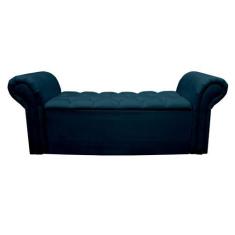 Imagem de Sapateira Agnes Estofada Para Cama Box Casal - 140cm - Vania Decor