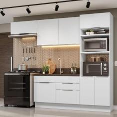 Imagem de Armário de Cozinha Completa 270cm Branco Stella Madesa 10