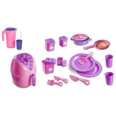 Imagem de Cozinha Infantil Comidinhas Panelinhas 19 Brinquedos Casinha - Altimar