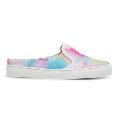 Imagem de Tênis Mule Feminino Slip On Calcanhar Aberto Babuche Tie Dye - Zafrem,