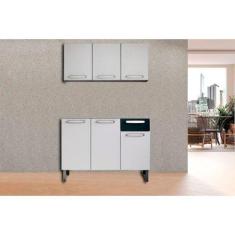 Imagem de Kit de Cozinha Completa 2 Peças Evidence  (1 Armário + 1 Balcão) C2P07