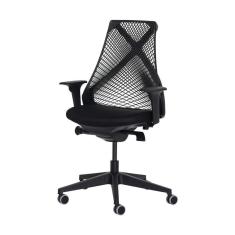 Imagem de Cadeira Ergonômica Diretor Preta Giratória Ajustável