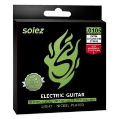 Imagem de Encordoamento Guitarra Solez 0.0105 Slg105 Com 2 Cordas Extras