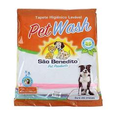 Imagem de Tapete Higiênico Petwash Lavável Rosa para Cães Tamanho G