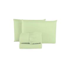 Imagem de Jogo De Lençol Casal Esplendore 100% Algodão Percal 200 Fios 04 Peças