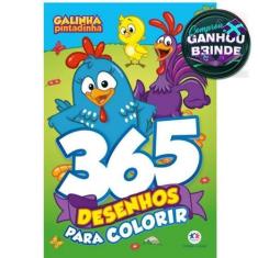 Imagem de Livro Galinha Pintadinha - 365 Desenhos para Colorir Crianças Filhos I