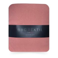 Imagem de Lençol Com Elástico Solteiro Malha Bbc Rosa