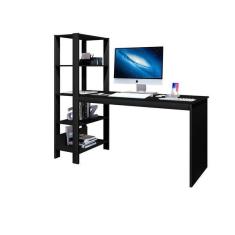 Imagem de Mesa Home Office Artemis Com Prateleiras Escrit rio