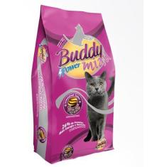 Imagem de Ração Gatos Buddy Power Miau Mix Imbramil 25Kg