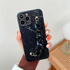Imagem de Pulseira de pulso de mármore capa de telefone corrente para iPhone 14 13 Pro Max 12 11 XS XR X 7 8 Plus SE 2020 Capa traseira de silicone fosco, 2, para iPhone XR