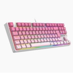 Imagem de Teclado Gamer Redragon Daksa K576Gp-Rgb Rosa Switch Brown