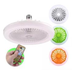 Imagem de Ventilador Com Lâmpada De Teto Led: Silencioso E Design Elegante - Mr