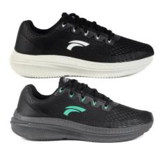 Imagem de Tenis Casual Academia Caminhada em Nylon Camurça Leve - Ultra Flex, Br