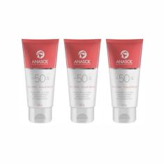 Imagem de 3 Protetor Solar Facial FPS 50 Dahuer 60g - Anasol