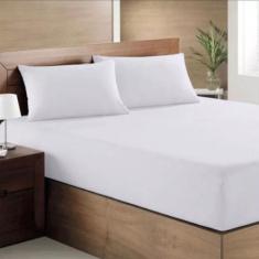 Imagem de Jogo de cama box casal 3 peças com elástico 150 fios reforçado 1,38x1,