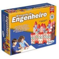 Brinquedo de Construir e Montar Brincando de Engenheiro Cidade 90