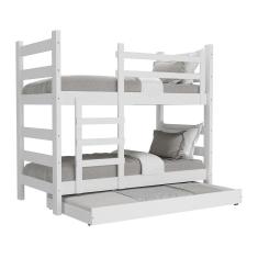 Imagem de Treliche Madeira Maciça - vira 2 Camas - com Colchões Inclusos Dubai Multimóveis CR35107