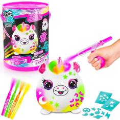 Imagem de Fun Airbrush Pelúcia na Lata Neon Unicórnio - Fun Divirta-se