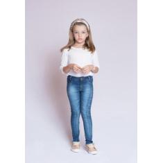 Imagem de Calça Jeans Skinny Com Vivo Frontal E Lixados - Mrx Jeans