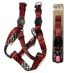 Imagem de Peitoral E Guia Australiana Crush G Para Cães Linha Luxo - Bicho Com L