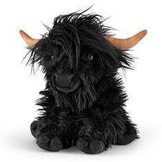 Imagem de Brinquedo de pelúcia Highland Cow, Mooing Sound, macio e fofinho, ecológico, 9 polegadas