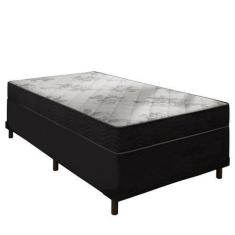 Imagem de Cama Box Solteiro + Colchão Portobel Viena D23 54X88x188