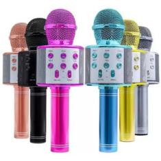 Imagem de Microfone Sem Fio Bluetooth Karaokê Infantil Bluetooth, - 9H