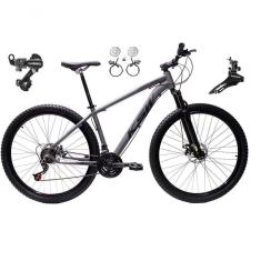 Imagem de Bicicleta Aro 29 Ksw Xlt 24v K7 Câmbios Shimano Freio Hidráulico Garfo Trava - Grafite Tam.19