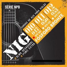 Imagem de Encordoamento Nig Violão Aço Nig Npb560 10/47 Fósforo Bronze