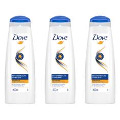 Imagem de Dove ReconstruÇÃO Completa Shampoo 200ml (Kit C/03)
