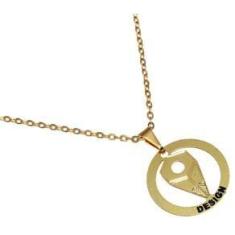 Imagem de Colar Minha Profissão Designer Design Folheado Ouro 18k