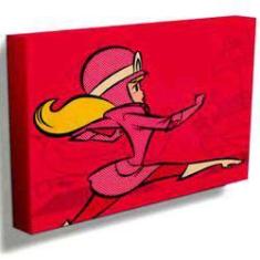 Imagem de Quadro Tela Penélope Charmosa Corrida Maluca