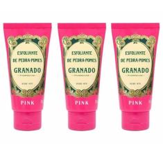 Imagem de Granado Pink Creme Esfoliante Pedra Pomes 80g (Kit C/03)