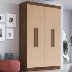 Imagem de Guarda Roupa Solteiro 4 Portas 4 Gavetas Orlando Doripel