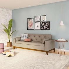 Imagem de Sofá 3 Lugares Sparks Suede Bege
