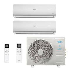 Imagem de AR Condicionado Bi-Split Inverter Elgin 18.000 Btus Quente e Frio 220v (2X Evap HW 09.000) Plus R-32 Wi-Fi
