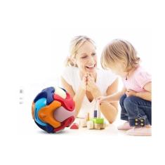 Imagem de Quebra-cabeça em forma de  de brinquedo e cofrinho para crianças de 2 a 5 anos