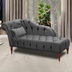 Imagem de Divã Chaise Montreal Veludo 1,60cm Speciale Home