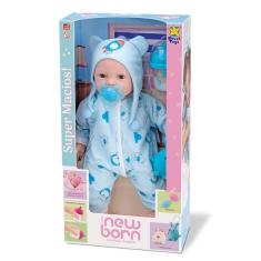 Imagem de Boneca Diver New Born Brincando de Pijama Menino Divertoys